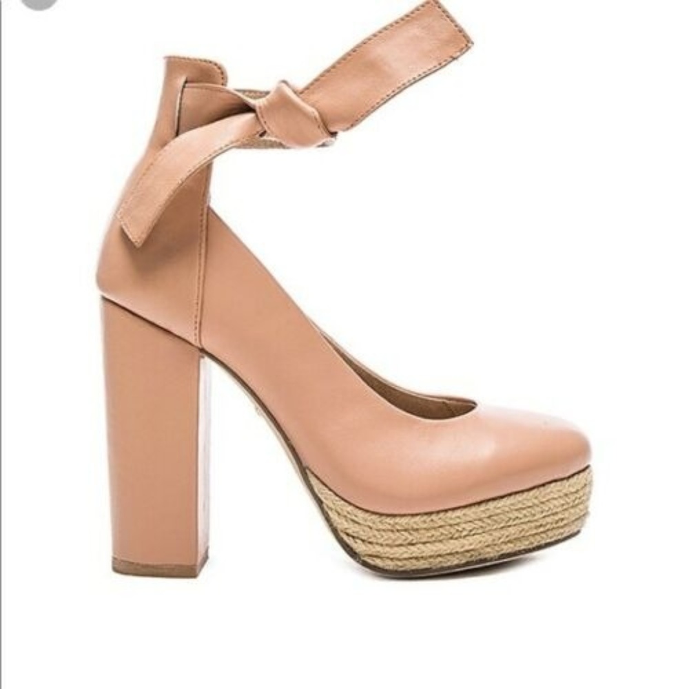 RAYE x For Love and Lemons Leather Harper Heel